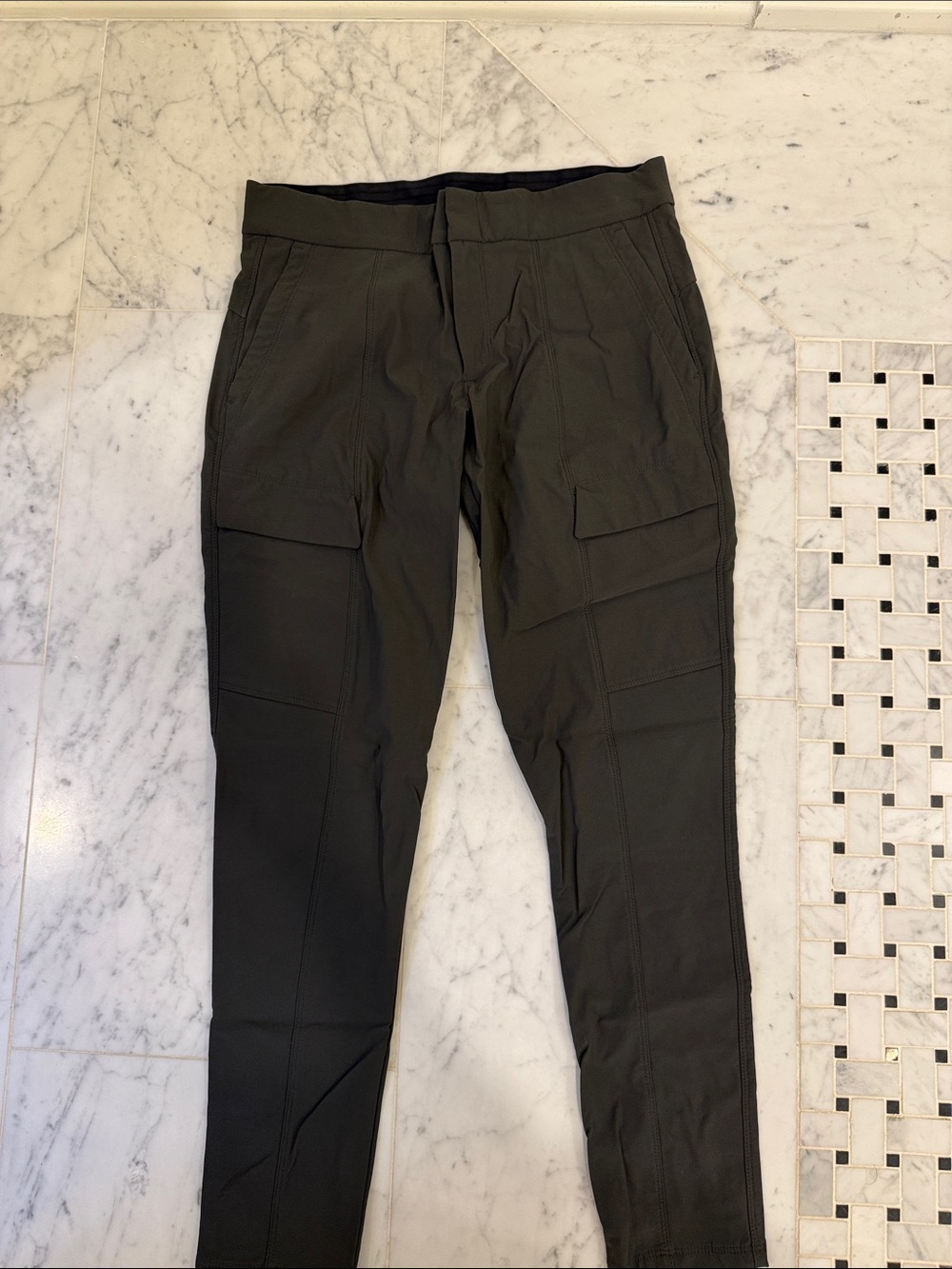 Athleta Olive Green skinny  Cargo Pants